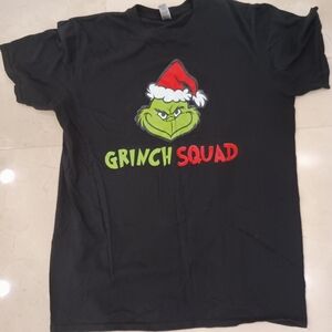 Gildan Black Grinch Squad Tee